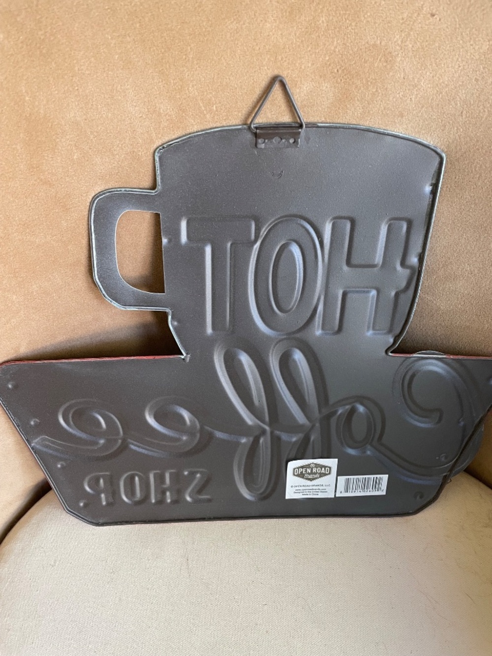 50's Vintage Style Coffee Shop Tin Wall Sign - Picture 7 of 9